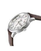 Guggenheim automatisch bruin leren herenhorloge