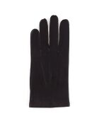 Gants en Cuir de Chèvre Dalton marron foncé