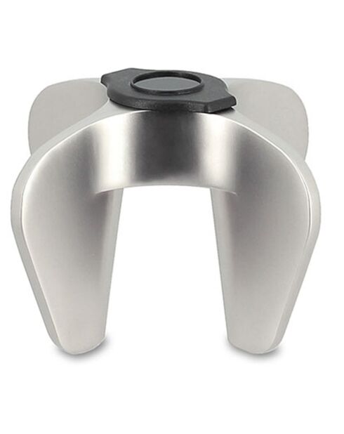 Ouvre Bouteille De Champagne gris - 7x2x7 cm