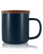 Tisanière avec couvercle Juliet bleue - 30cl
