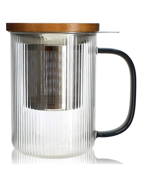 Tisanière Karl grise - 30cl