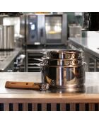 Casserole Ector induction grise - 4x18x8.5 cm