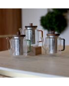 Tisanière Karl transparent/gris - 55cl