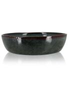 4 Assiettes Coupes Grenada vertes - 21.5x15.7x22 cm