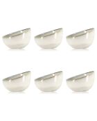 6 Coupelles Boral beiges - 21cl