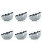 6 Coupelles Aronal bleues - 21cl