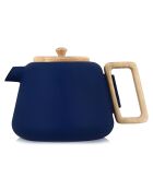 Théière avec poignée et couvercle Viggo bleu - 1L