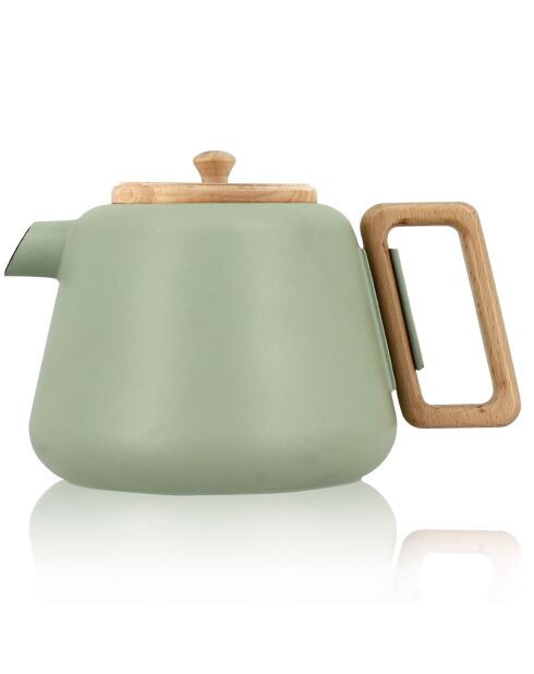 Théière avec poignée et couvercle Viggo amande - 1L