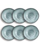 6 Assiettes Creuses Aronal bleues - 95cl
