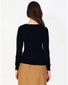 Pull en Cachemire mélangé Lisa noir