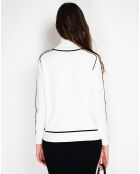 Pull en Cachemire mélangé Jeanne naturel