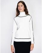 Pull en Cachemire mélangé Jeanne naturel