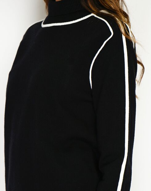 Pull en Cachemire mélangé Jeanne noir