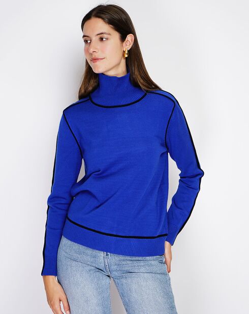 Pull en Cachemire mélangé Jeanne royal
