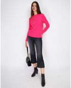 Pull en Cachemire mélangé Sia fushia