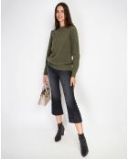 Pull en Cachemire mélangé Sia kaki