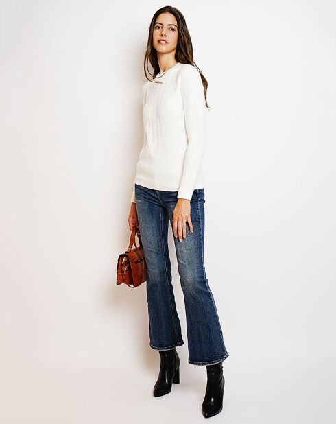 Pull en Cachemire mélangé Sia naturel
