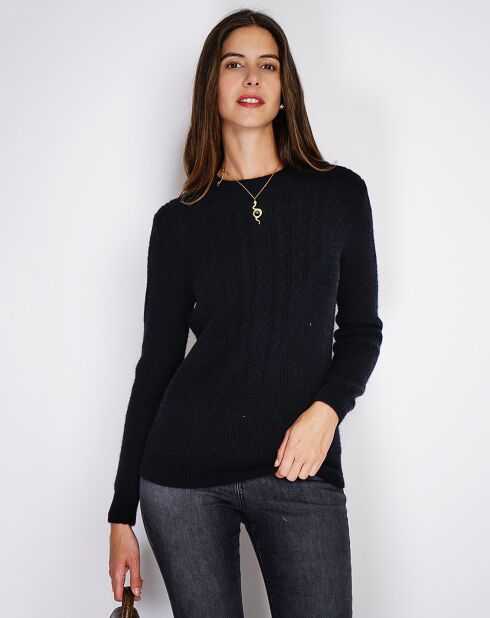 Pull en Cachemire mélangé Sia noir