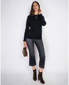 Pull en Cachemire mélangé Sia noir