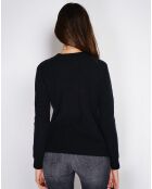 Pull en Cachemire mélangé Sia noir