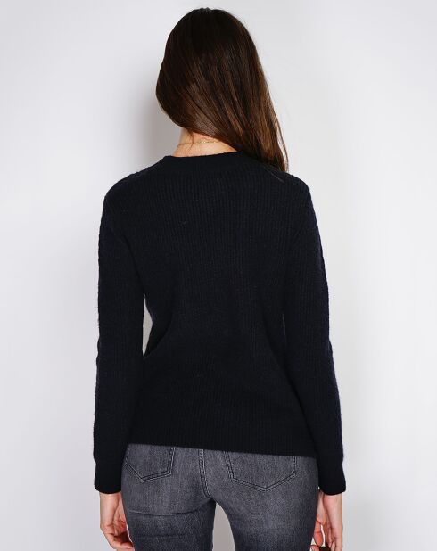 Pull en Cachemire mélangé Sia noir