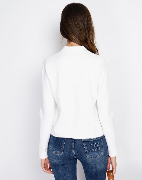 Gilet en Cachemire mélangé Leila naturel