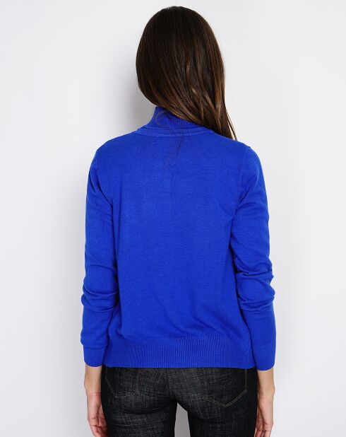 Pull en Cachemire mélangé Sophia col cheminée royal