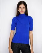 Pull en Cachemire mélangé Sophia col cheminée royal