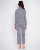Ensemble Clarisse en Cachemire mélangé Pull & Pantalon flanelle