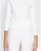 Ensemble Clarisse en Cachemire mélangé Pull & Pantalon naturel