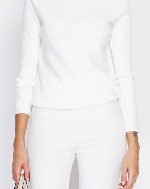 Ensemble Clarisse en Cachemire mélangé Pull & Pantalon naturel