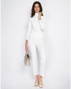 Ensemble Clarisse en Cachemire mélangé Pull & Pantalon naturel