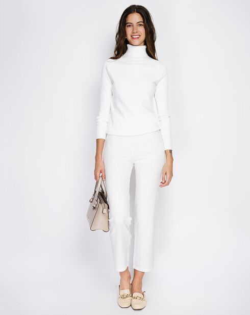 Ensemble Clarisse en Cachemire mélangé Pull & Pantalon naturel