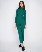 Ensemble Clarisse en Cachemire mélangé Pull & Pantalon vert amazone