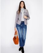 Gilet en Cachemire mélangé Leila flanelle