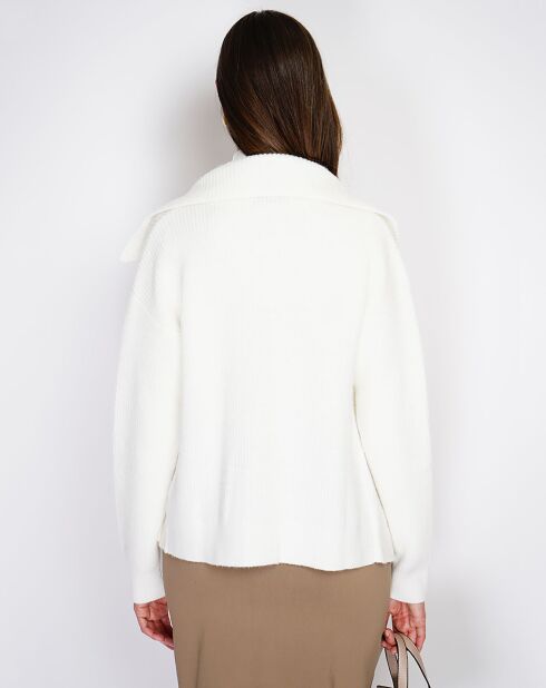 Gilet en Cachemire mélangé Aloa naturel