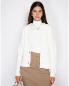 Gilet en Cachemire mélangé Aloa naturel