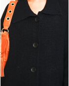 Gilet en Cachemire mélangé Aloa noir