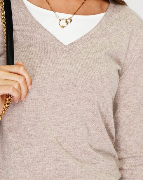 Pull en Cachemire mélangé  Jina desert