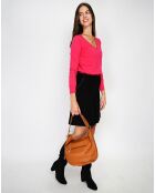 Pull en Cachemire mélangé  Jina fushia
