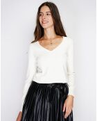 Pull en Cachemire mélangé  Jina naturel