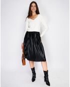 Pull en Cachemire mélangé  Jina naturel