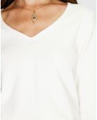 Pull en Cachemire mélangé  Jina naturel