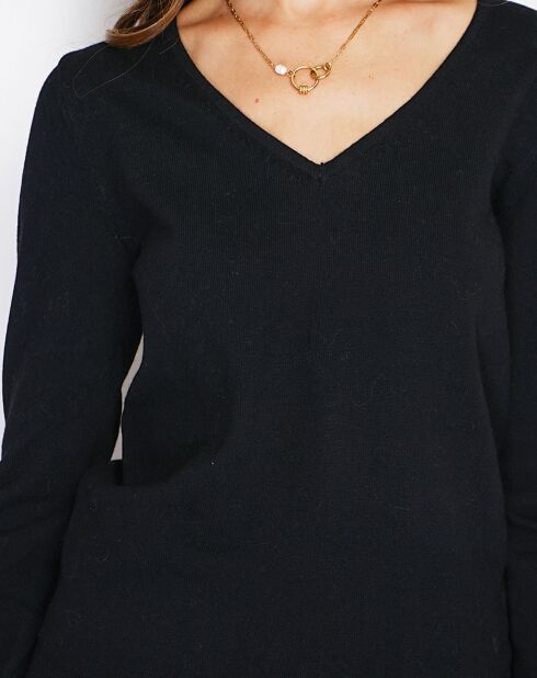 Pull en Cachemire mélangé  Jina noir