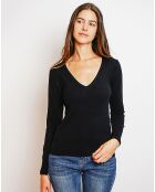 Pull en Cachemire mélangé  Jina noir