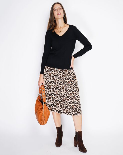 Pull en Cachemire mélangé  Jina noir