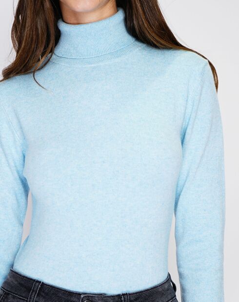 Pull en Cachemire mélangé Charlotte ciel