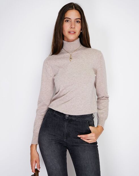 Pull en Cachemire mélangé Charlotte desert