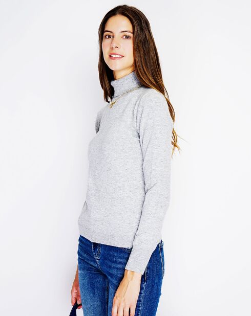 Pull en Cachemire mélangé Charlotte givre
