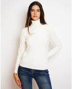 Pull en Cachemire mélangé Charlotte naturel